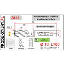 Frez fi 10 R0,2 ALU LONG L100